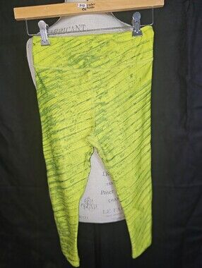 Under Armour Neon Lime Green Space-Dye Compression Leggings
